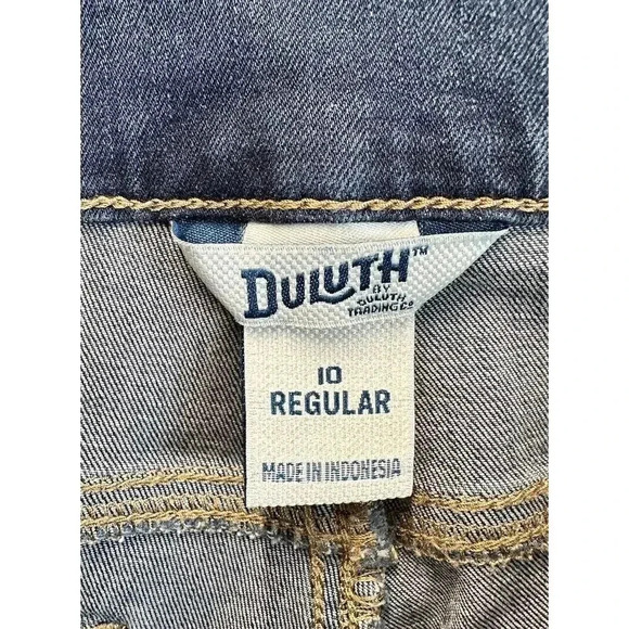 Duluth Jean-Netics High Rise Skinny Jeans Size 10 Pull On Medium Stretch Denim - Picture 6 of 7